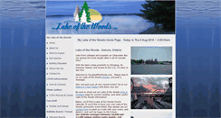Desktop Screenshot of mylakeofthewoods.com